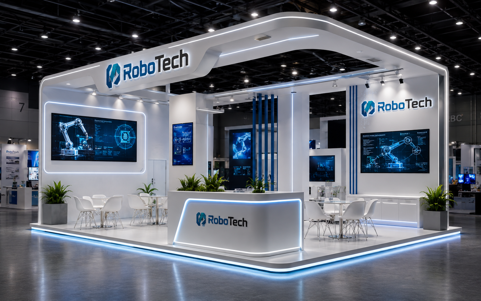 RoboTech fuar standı