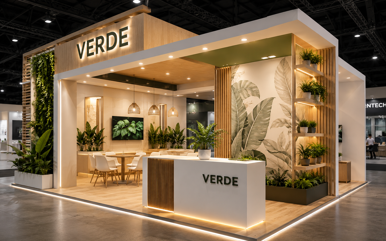 Verde fuar standı